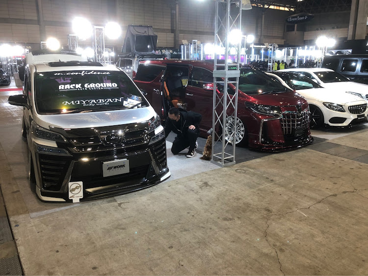 エブリイワゴンの東京オートサロン2022・幕張メッセ・Mコンフィデンス・ヴェルファイア・アルファードに関するカスタム事例の投稿画像1枚目