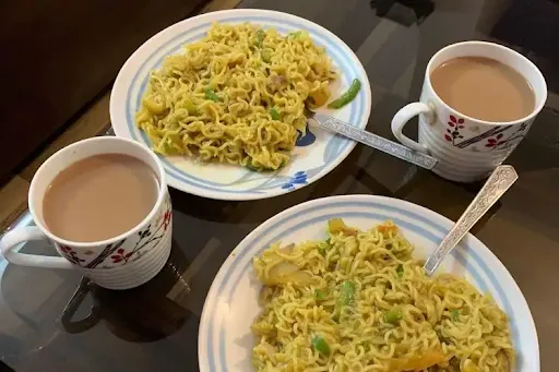 Tea [3 Cups] With Maggi