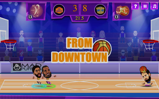 Basketball Legends Funny Heads Game