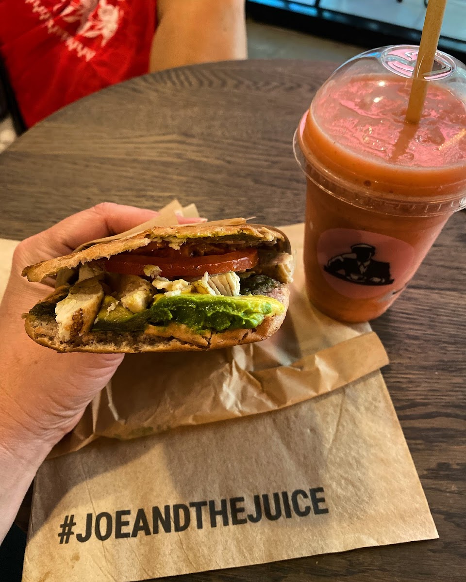 Gluten-Free Sandwiches at JOE & THE JUICE