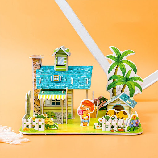 Title 1, Childrens Manual DIY Puzzle Build and Play Edu...