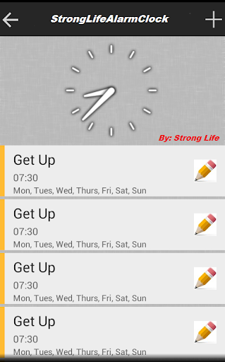 StrongLife Alarm