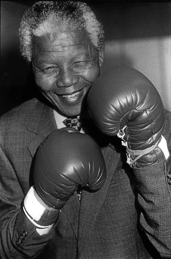 Nelson Mandela was an aspirant boxer during his youth.