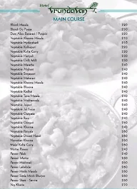 Vrundavan menu 4