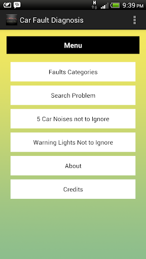 Car Fault Diagnosis