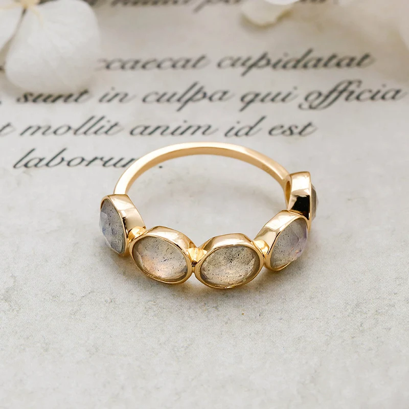 Title 5, Francuski vintage stil S925 srebrna oplata 14K ...