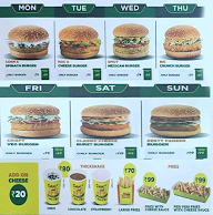 Jumboking - Indian Burger menu 2