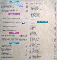 The Calcutta Club menu 3