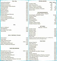 Sea Corner menu 2