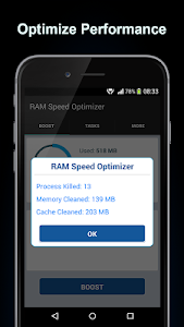 RAM Speed Optimizer screenshot 1