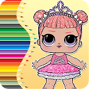 Herunterladen Coloring Book For sureprise Doll Installieren Sie Neueste APK Downloader