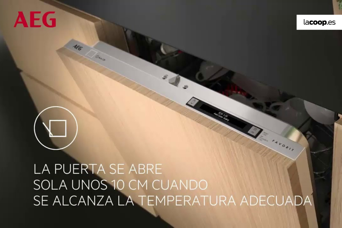 Lavavajillas AEG con tecnología AirDry