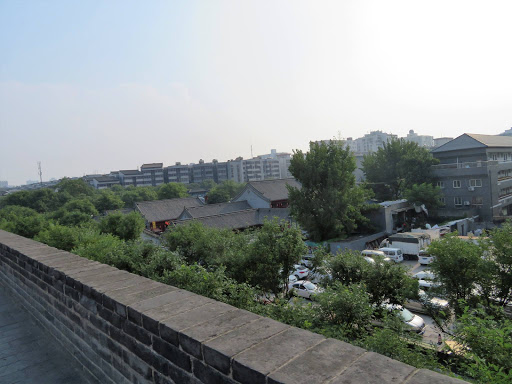 Xi'an City wall bike ride China 2016