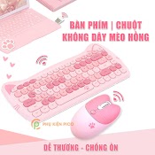 Chuột Hồng Không Dây Wireless - Chuột Máy Tính Không Dây Dễ Thương Cute Hình Thú Đối Thủ Của Logitech