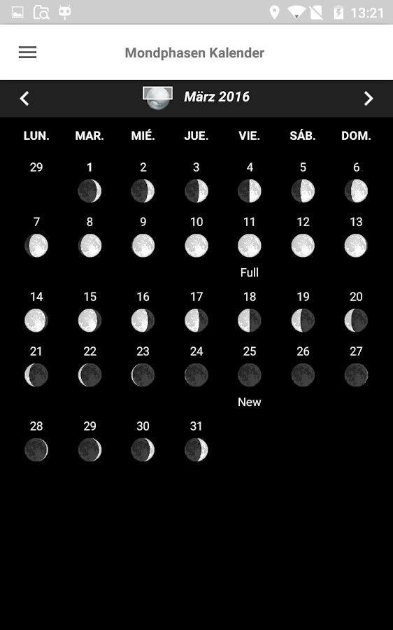  Wetter 15 Tage-Prognose – Screenshot 