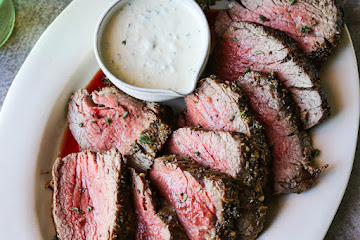 Herb-Crusted Beef Tenderloin with Horseradish Sauce