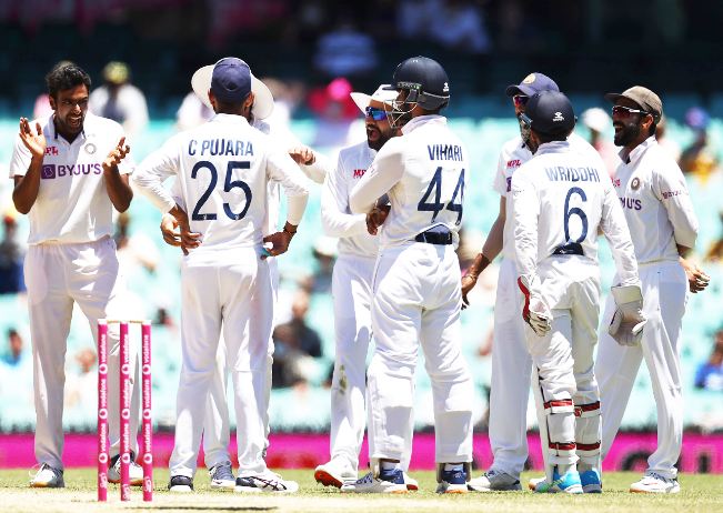 A group of fans in the socially-distanced crowd of 7,225 were removed from their seats by police just before tea after bowler Mohammed Siraj complained to the umpire.