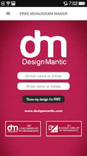 Free Monogram Maker Business app for Android Preview 1