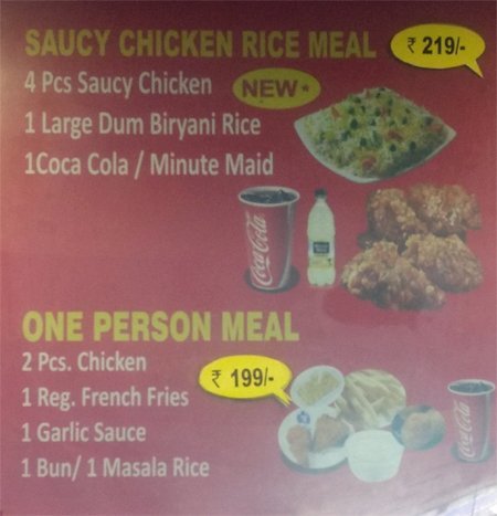 Menu Of Al Baik Abids Hyderabad Magicpin