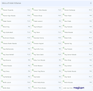Hotel Atharwa menu 3