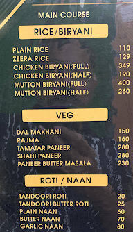 Waza- Cafe & Restaurant menu 2