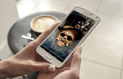 Skulls Live Wallpaper