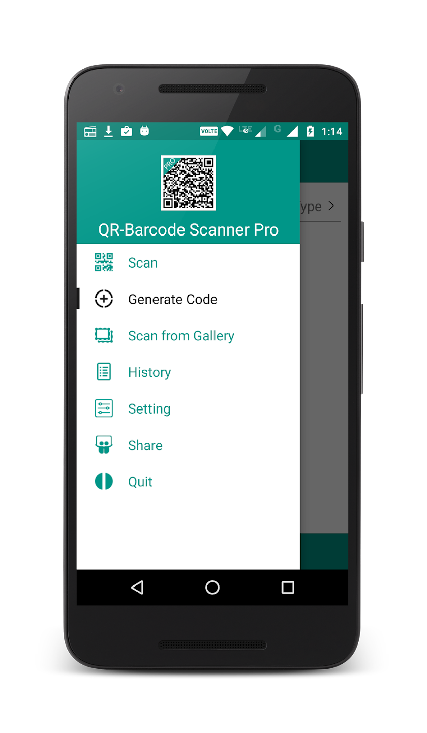 QR-Barcode Scanner Pro Screen 2
