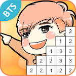 Cover Image of डाउनलोड BTS Pixel Art - Color by Number - Free BTS Game 1.0.46 APK