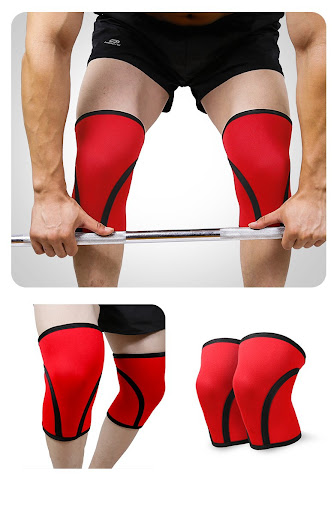 Title 13, Professional Knee Pads Neoprene 7mm Anti Collis...