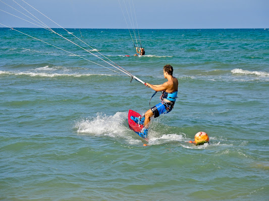 Kitesurf di sangiopanza