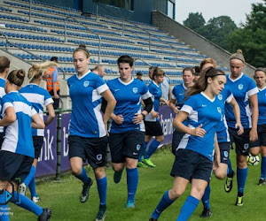 Les filles de Genk s'entrainent au Fan Day