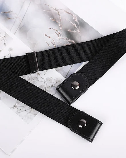 New Adjustable Stretch Elastic Waist Band Invisible Belt ... - 1