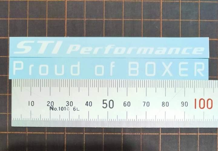 インプレッサ WRX STIのデカール工房HIDE・DSH デカール工房 HIDE・オフ会・レプリカデカール・ステッカー自作に関するカスタム事例の投稿画像1枚目