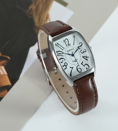 Womens Brown Belt Silver