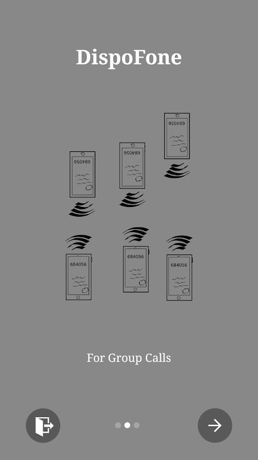   DispoFone  : Free Group Calls- screenshot 