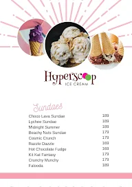 Hyperscoop Natural And Premium Ice Creams menu 1