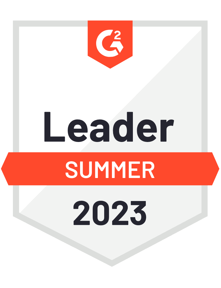 G2 Summer '23 Leader Badge