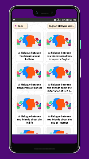 English Dialogue Writing