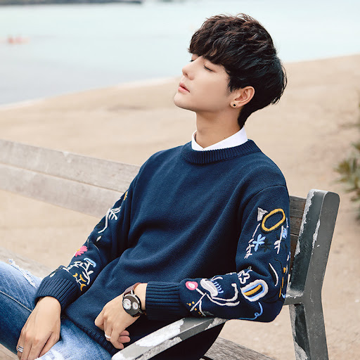 Title 3, Mens Sweater Spring and Autumn Large Size Loos...