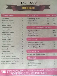 Heasty Teasty Fast Food menu 1