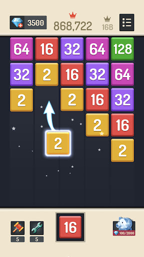 Screenshot Merge Block - 2048 Puzzle