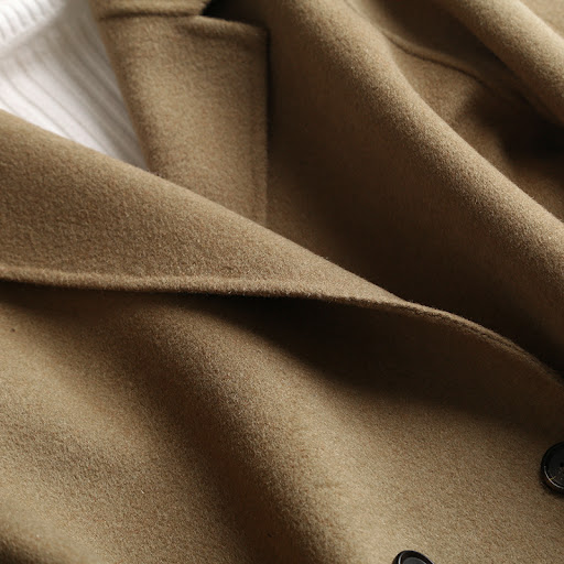 Title 6, Vintage loose double faced cashmere suit coat, ...