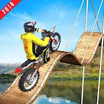 Cover Image of Tải xuống Bike Racer: Trò chơi đóng thế xe đạp 2021 1.3 APK