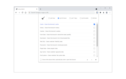 Cache Cleaner