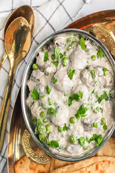 Mushroom Methi Malai