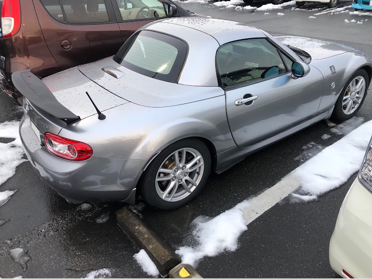 ロードスターの清純派純正ホイール・雪道通勤・オールシーズンタイヤ　ミネルバ・雪の日に自転車はヤメテ。・コスパ良し👍🏻に関するカスタム事例の投稿画像9枚目