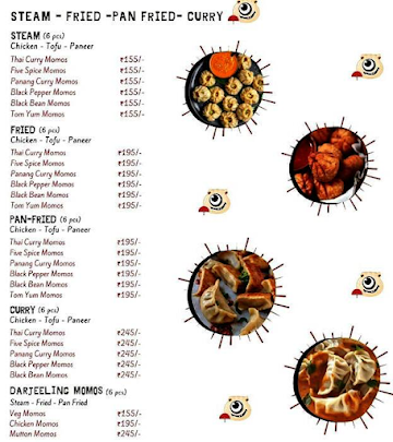 Momo Monster menu 