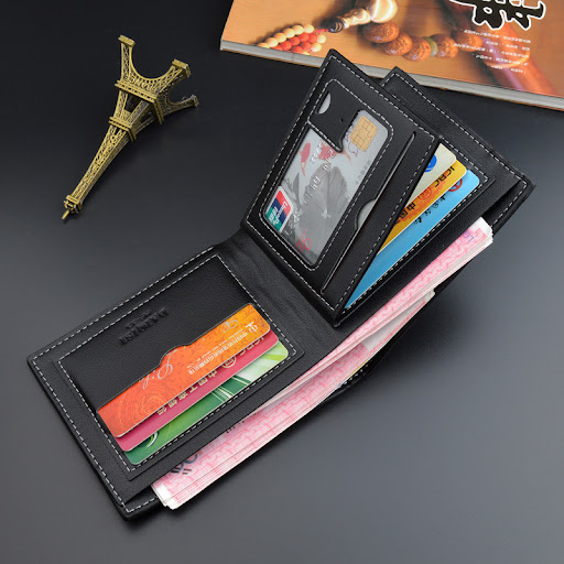 Title 3, Mens multi-card fashion casual short wallet, d...