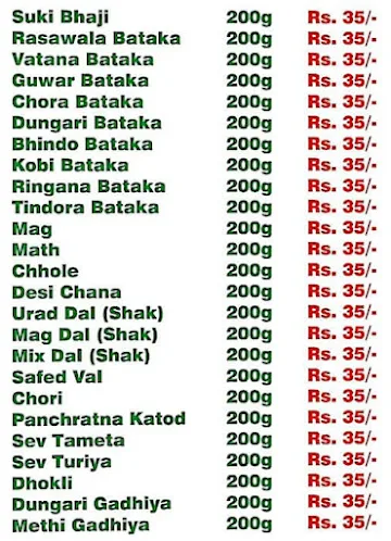 Kachhi Dabeli Bread menu 