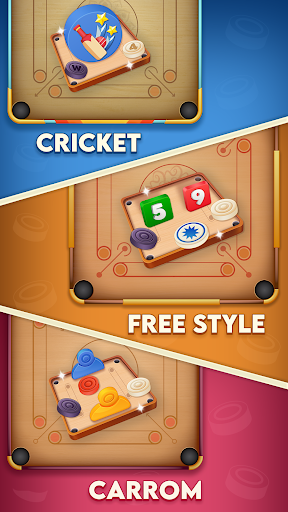 Screenshot Carrom Cricket: Disc Pool Game